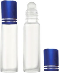 Roll On Γυαλινo Φιαλιδιο Μπλε 10ml