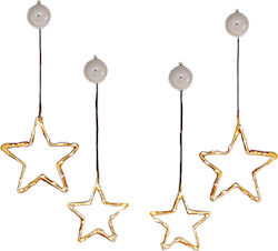 Hanging Illuminated Stars Warm White Hanging Illuminated Stars Warm White