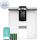 Smarte Waage 180 kg mit Körperfettmessung & Bluetooth Weiß FI2419LB1