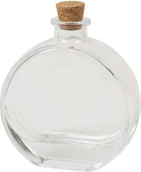Beauty Home Βαζάκι Γυάλινο με Καπάκι Inès 100ml