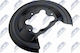 Έλασμα Πιτσιλίσματος Δισκόπλακα Honda Civic X Hatchback 2016-0 1.0l Hatchback Honda Civic X Hatchback 2016-0 1.5l Hatchback Honda Civic X Hatchback 2016-0 1.6l Hatchback