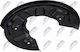 Splash Plate Brake Disc Audi A3 2012-2020 2.0l Hatchback Audi A3 2012-2020 1.8l Hatchback Audi A3 Convertible 2013-0 2.0l Convertible