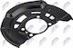 Splash Shield Brake Disc Toyota Prius 2015-0 1.8l Hatchback Toyota Prius Plus 2011-0 1.8l Mpv Toyota Rav 4 Iii 2005-2014 2.4l Suv