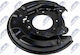 Splash Plate Brake Disc Toyota Land Cruiser Prado 2002-2010 2.7l SUV Toyota Land Cruiser Prado 2002-2010 4.0l SUV Toyota Land Cruiser Prado 2002-2010 3.0l SUV