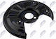Έλασμα Πιτσιλίσματος Δισκόπλακα Audi A3 2012-2020 1.6l Hatchback Audi A3 2012-2020 2.0l Hatchback Audi A3 2012-2020 1.0l Hatchback