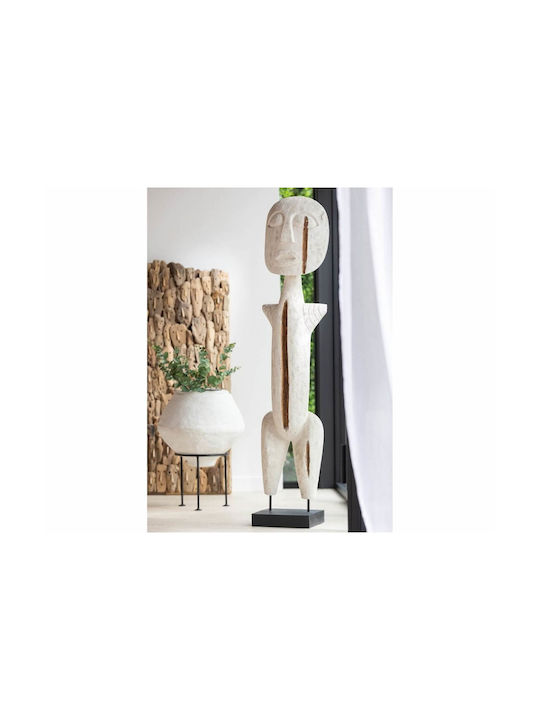 J-Line Декоративна Фигура от Дърво 35x24x144см