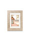 HAMA Plastic Photo Frame With Brown Frame
