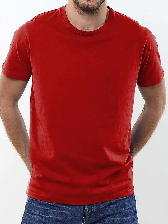 Ansin T-shirt Κόκκινο