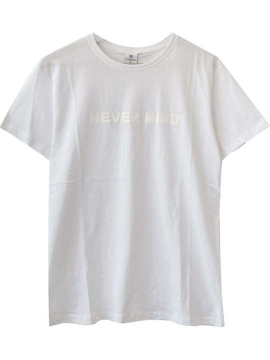 Ansin T-shirt Λευκό
