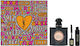 Set Yves Saint Laurent Black Opium Eau de Parfum Pentru Femei 30 Ml + Mascara Volume Effet Faux Cils Negru 2 Ml Miniatură