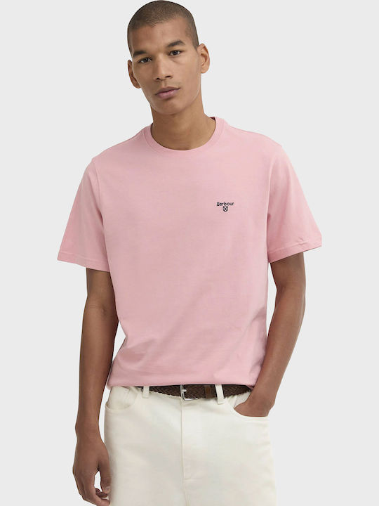 Barbour T-shirt Ρόζ