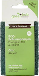 Small Plant-Based Sponges Greenhub 2 Pieces