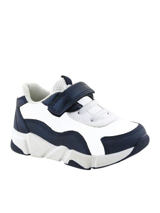 Kids Sneakers with Hoop & Loop Closure Blue