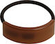 Casual Elastic Hair Curved Sweet Pearlised Sober Brown Sleeve