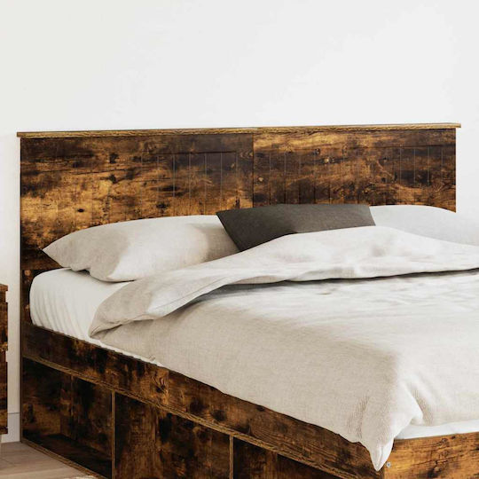 vidaXL Wooden Brown Bed Headboard 153x90cm