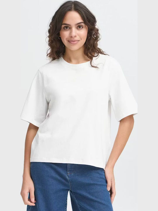 Fransa Bluză Damă Off-white