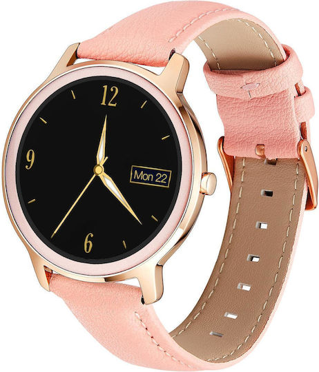 Bemi Ven 42mm Smartwatch with SIM and Heart Rate Monitor Rose Gold