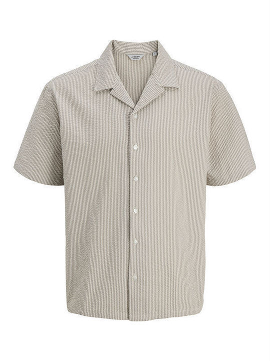Short Sleeve Shirt Beige