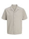 Short Sleeve Shirt Beige