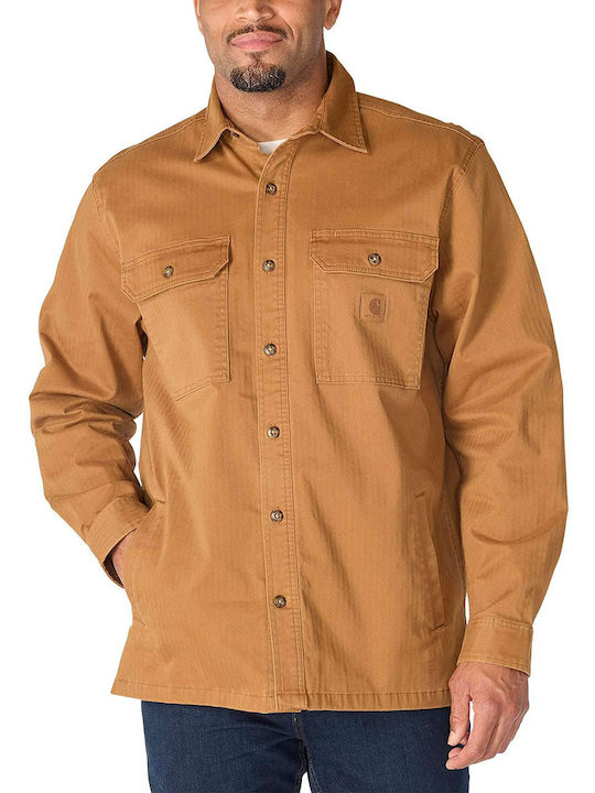 Carhartt Μακρυμάνικo Overshirt Καφέ