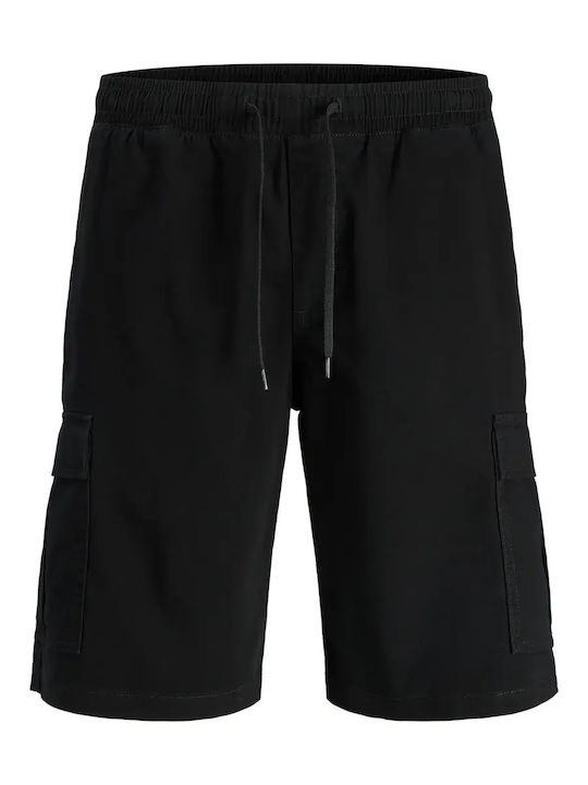 Herren Shorts Cargo Schwarz
