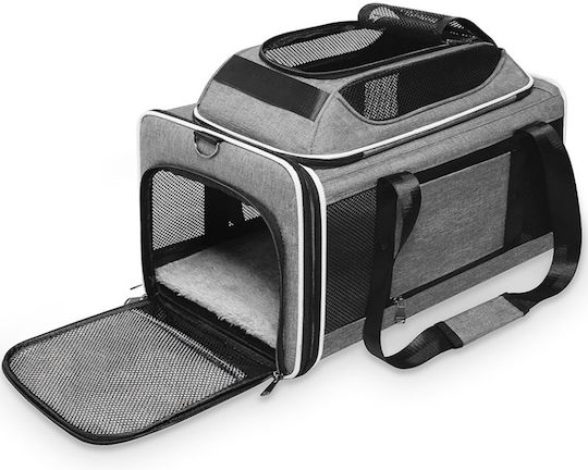 Denik Pets Dog Carrying Bag Gray L45xW28xH28cm