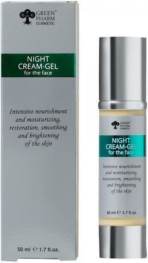 Green Pharm Cosmetic Ultra-light Night Cream-gel Moisturizing Face Night Cream 50ml