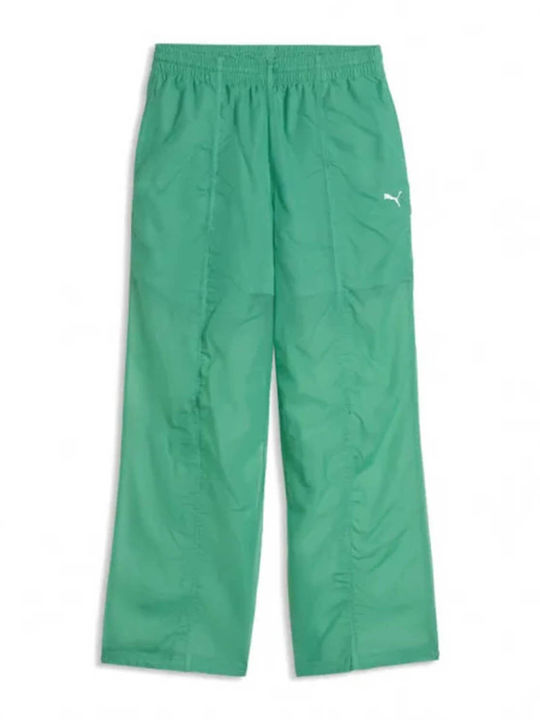 PUMA Women's Fabric Trousers Green