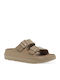 Women's Flat Sandals Brown