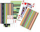 Piatnik Stripes Bridge Size Playing Cards Vertical