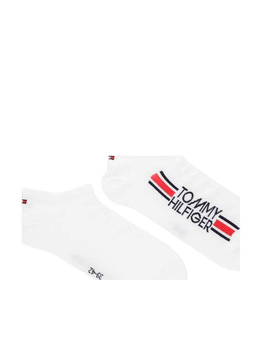 Tommy Hilfiger Ανδρικές Κάλτσες White 2Pack