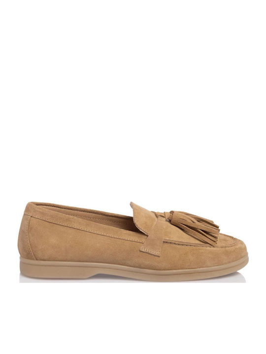Sante Day2day Leather Women's Moccasins in Beig...