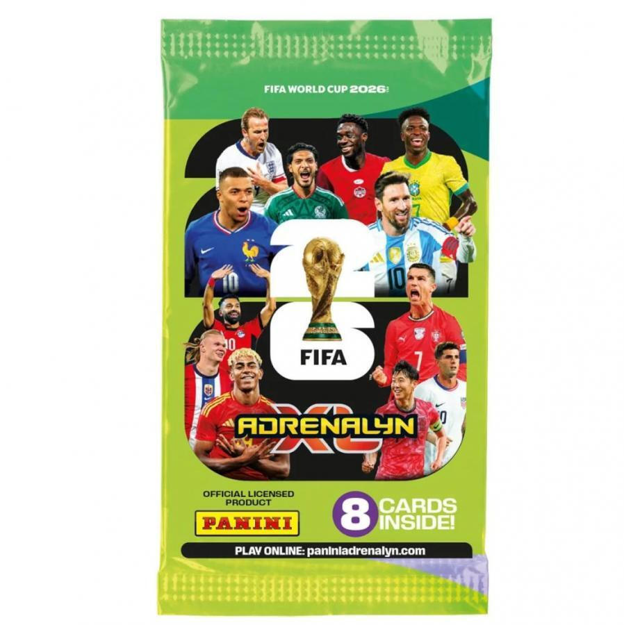 Panini World Cup 2026 Adrenalyn XL Cards Display Booster 8 Cards panini-world-cup-2026-adrenalyn-xl-cards-display-booster-8-cards