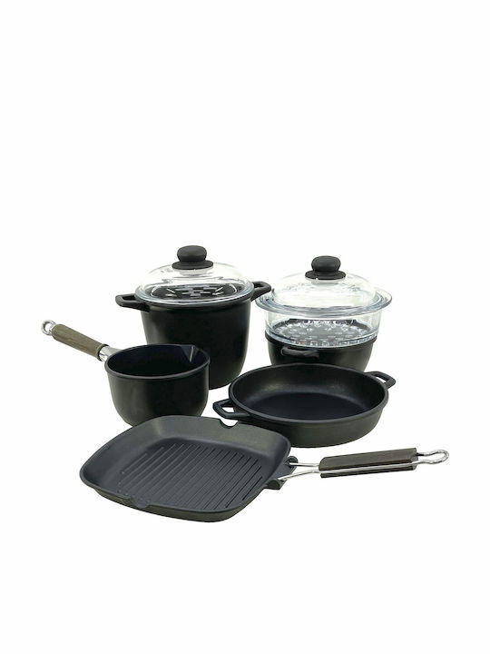 Antik Ars Set Oale din Aluminiu cu Acoperire Antiaderentă 5 Piese