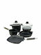 Antik Ars Set Oale din Aluminiu cu Acoperire Antiaderentă 5 Piese
