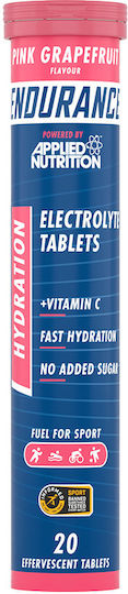 Applied Nutrition Endurance Hydration Electrolyte Pink Grapefruit 20 Effervescent Tablets
