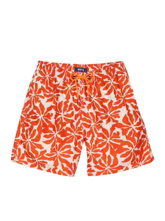 Men's Swimwear Shorts Orange