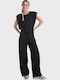 Women's Sleeveless One-piece Jumpsuit Black