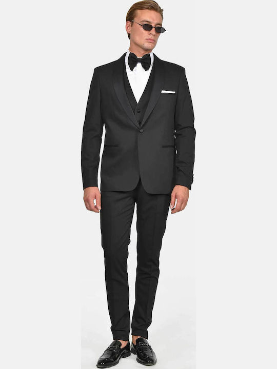 Berto Lucci Winter Men's Groom's Suit with Slim...