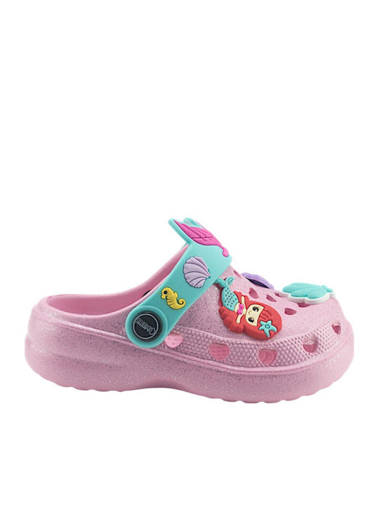 Cubanitas Kids Beach Clogs Pink