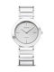 Bering Time Women's Watch 35mm Battery with Silver Metal Bracelet