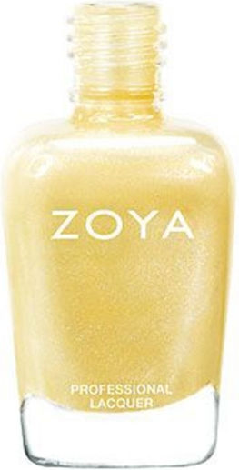 Zoya Metallic Βερνίκι Νυχιών Μακράς Διαρκείας Quick Dry Κίτρινο Piaf 15ml