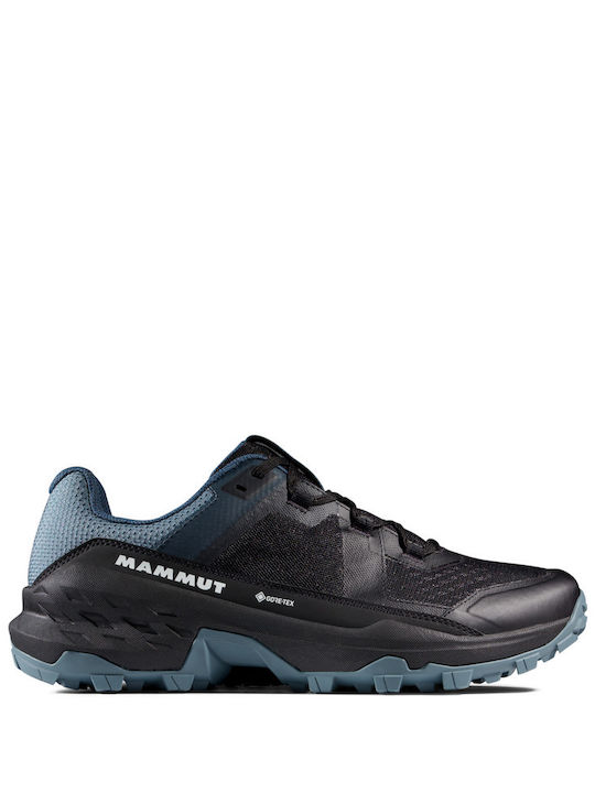 Mammut Men's Hiking Shoes Waterproof with Gore-Tex Membrane Black