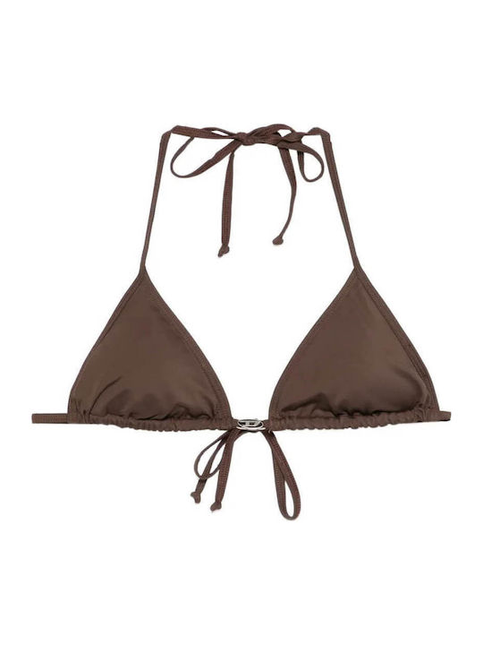 Diesel Bikinioberteile Braun