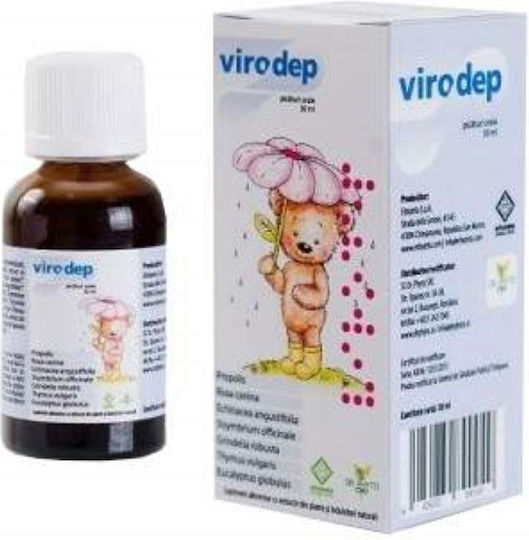 Dr Marcus Picături Orale Pentru Copii Virodep Supliment Pentru Întărirea Sistemului Imunitar 30ml
