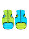 Doggy Dolly L 65 Wasserdicht Airyvest Doppelter Seite Offenes Grün + Blau