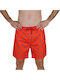 Herren-Bademode Kurze Hosen Orange