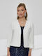 RichgirlBoudoir Kurzes Damen Blazer Weiß