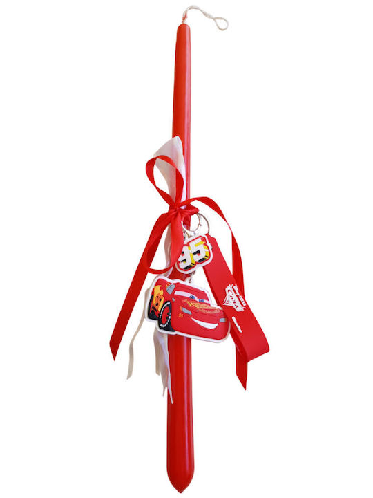 Jeenie Handgefertigte Osterkerze Schlüsselanhänger Cars 38cm Lab039 Jeenie Handgefertigte Osterkerze Schlüsselanhänger Cars 38cm Lab039