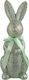 Zen Collection Iepure De Paște Din Plastic Verde
